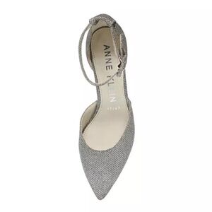 Anne Klein Fabulist Pump in Silver Size 7.5 NEARLY NEW